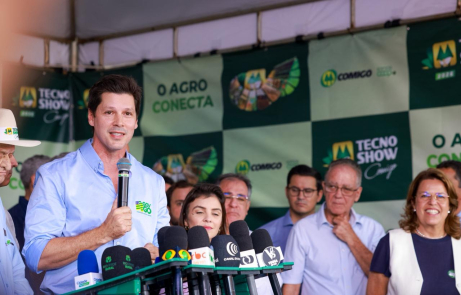 Na Tecnoshow, Daniel Vilela consolida agro como prioridade e amplia investimentos em infraestrutura